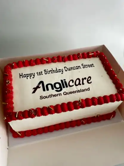 Corporate Slab cake for Anglicare