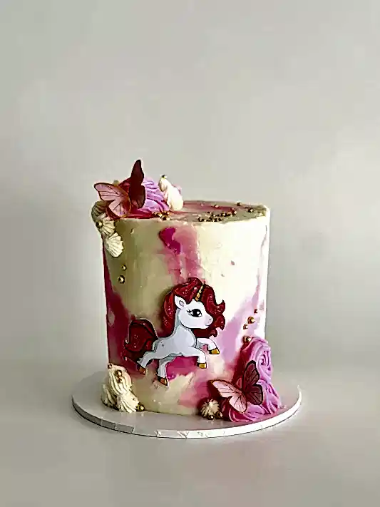 pink unicorn pink cake fit for a birthday princess