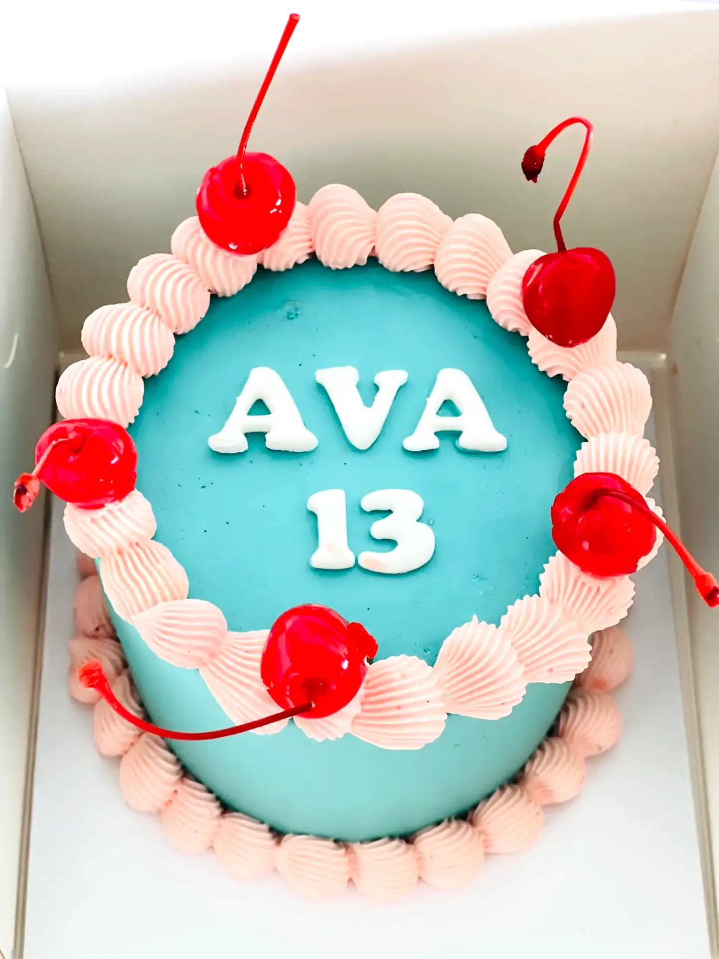 mini retro cake perfect as a gift or small celebration