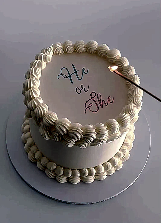 Burn away cake