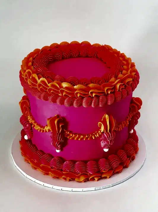 vintage retro cake with delivery around Brisbane